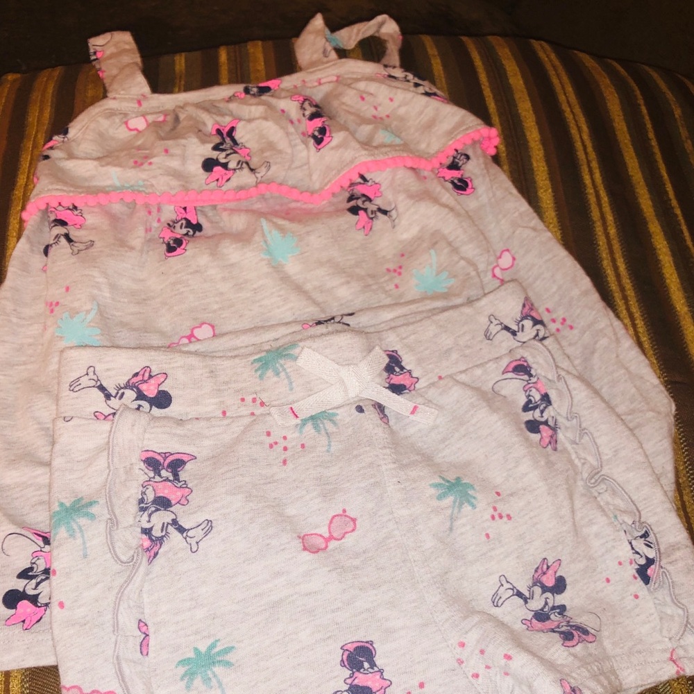 Minnie Mouse Short Set